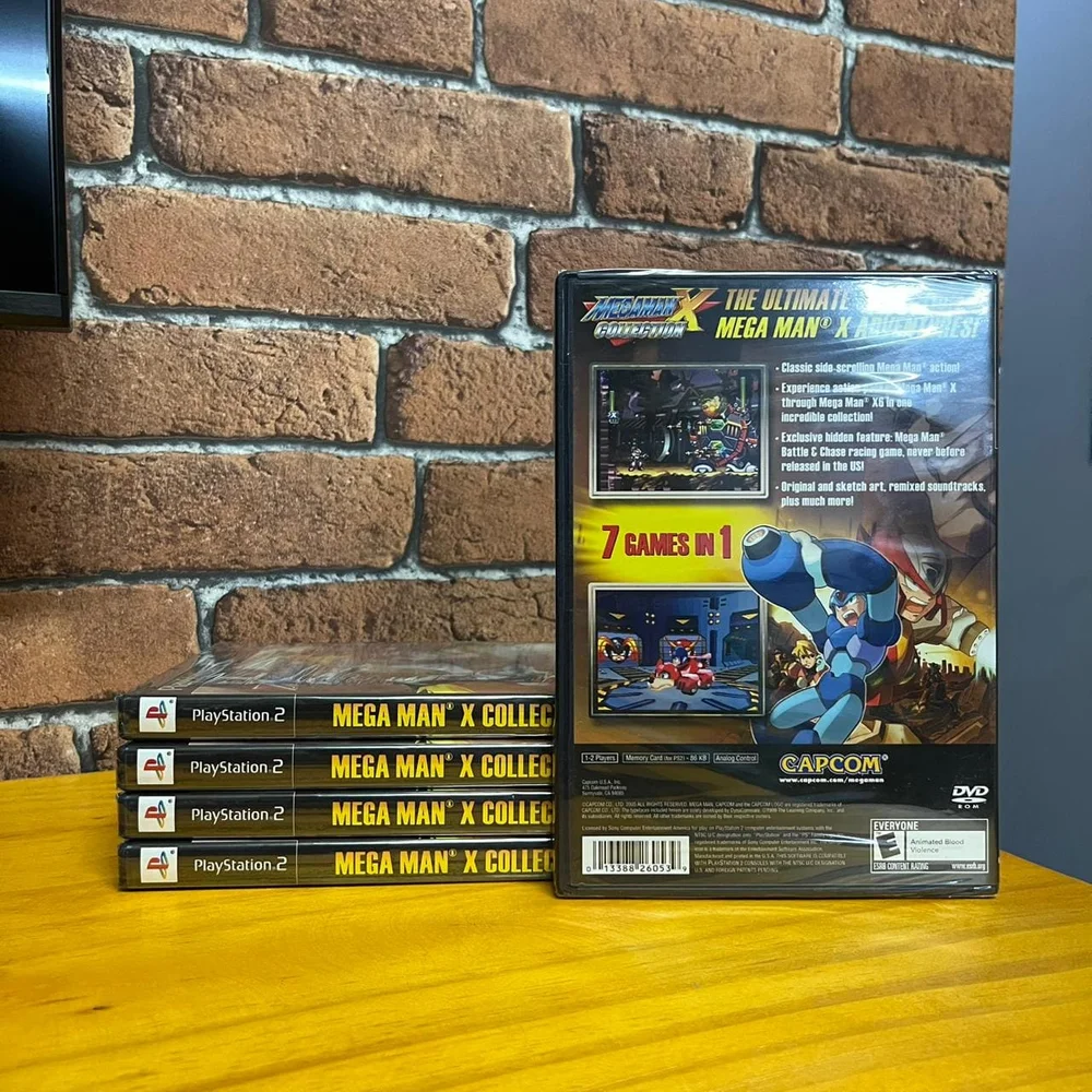 Imagem 5 de 5 do produto Jogo Mega Man X Collection Ps2 Mídia Física   Lacrado