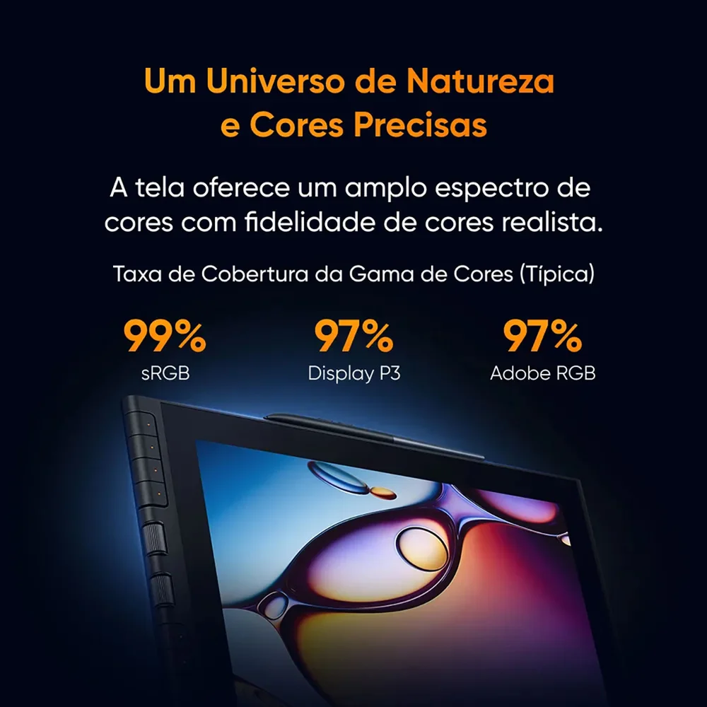Imagem 3 de 5 do produto Mesa Digitalizadora Xp-pen Artist 12 Terceira Geração Cinza Cpcd121fh-gr