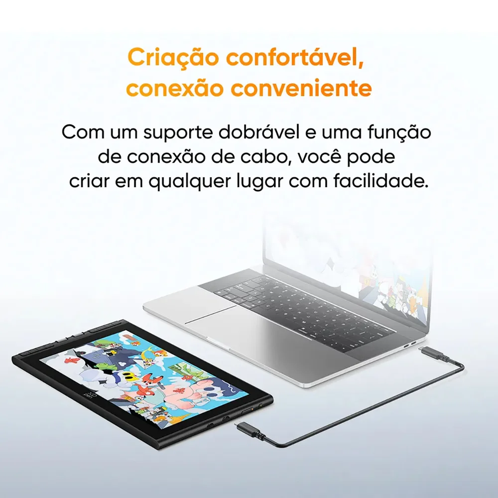 Imagem 4 de 5 do produto Mesa Digitalizadora Xp-pen Artist 12 Terceira Geração Cinza Cpcd121fh-gr