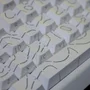 Teclado Gamer 65% Branco RGB Arkan Snow Iluminado Para Jogos Ansi X68 He Clanm