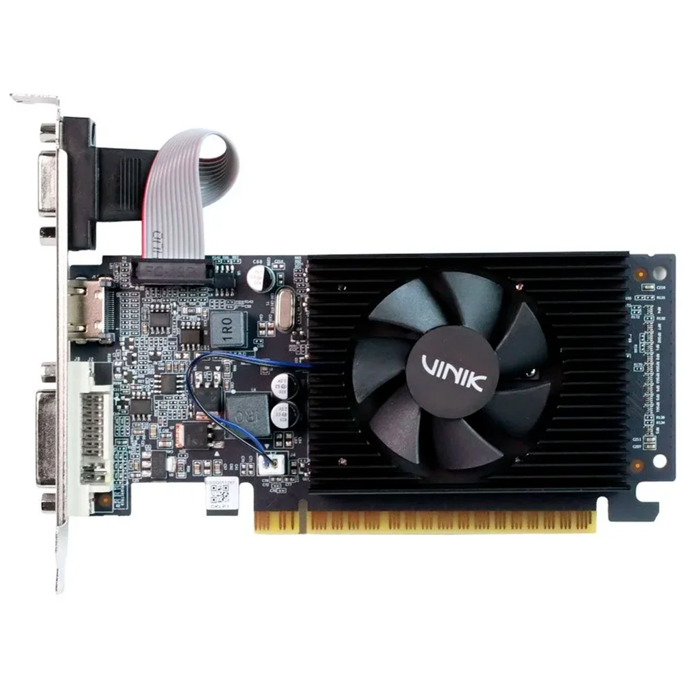 Placa De Vídeo Vinik Nvidia Geforce G210 1gb Ddr3, 64-bit, Single Fan, Low Profile - Gpuvk2101gblp0k3 6
