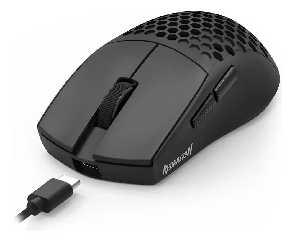 Mouse Gamer Redragon Astrolabe Lite Preto, 10000 DPI Tri-Mode M725-LIT Mouse Gamer Redragon Astrolabe Lite Preto, 10000 DPI Tri-Mode M725-LIT