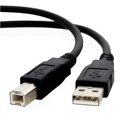 Kit 10 Cabos Usb A Para Usb B Para Impressora