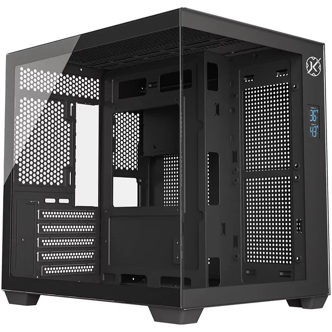 Imagem 4 de 5 do produto Gabinete Gamer Kalkan Midgard Digital Preto S/fan Klk00085