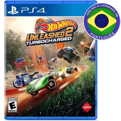 Hot Wheels Unleashed 2 Turbocharged Ps4 Midia Fisica Lacrado Dublado Em Português