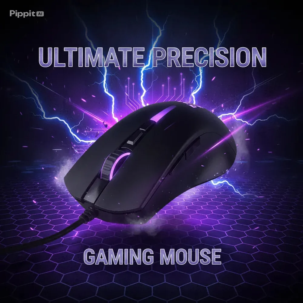 Imagem 5 de 5 do produto Mouse Gamer G11 2 A.m. - Sensor Pixart 4000 Dpi - RGB - 6 Botões Programáveis - Ergonômico Para Destros