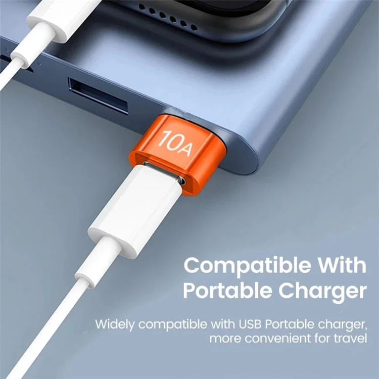 Imagem 2 de 5 do produto Adaptador Usb Macho Para Usb C Fêmea 3.0 Mini