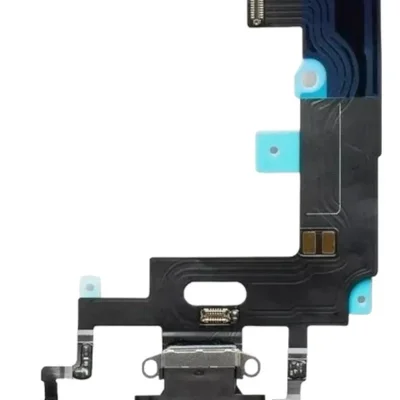 Placa Flex Conector De Carga Compatível Iphone Xr Preto