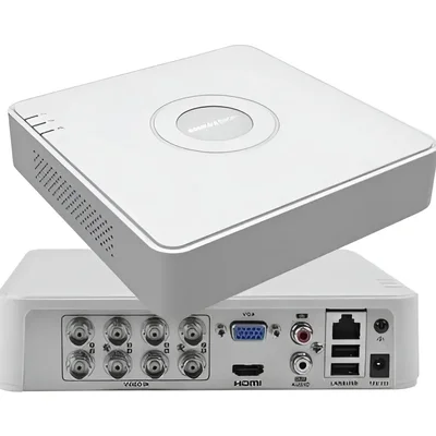 Gravador Dvr De Vídeo Digital 8 Canais Turbo Hd Ds-7108hghi-m1 Hikvision