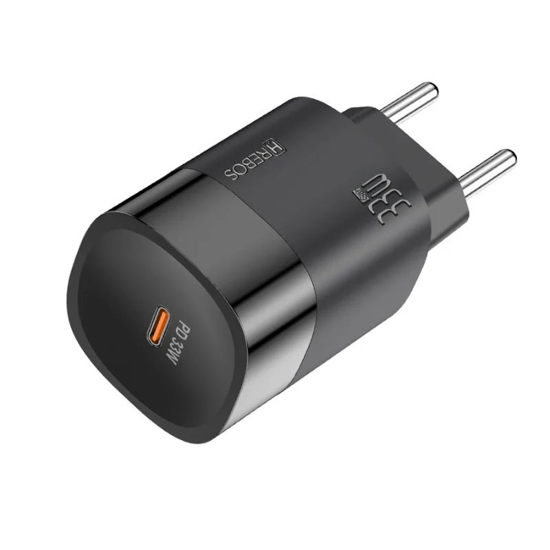 Imagem 2 de 5 do produto Kit Carregador Rápido 30w Hrebos Quantum Charge Crg-222cc Tipo-c - Usb-c Preto