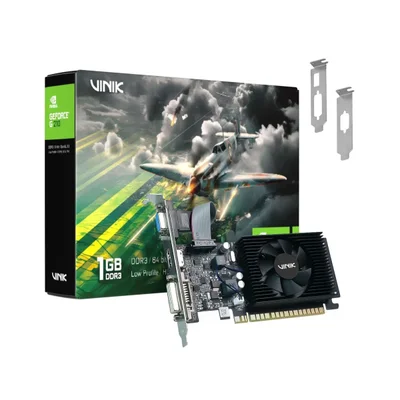 Placa De Video 1gb Geforce G210 Ddr3 64bit Vga/hdmi/dvi Gpuvk2101gblp0k3 Vinik