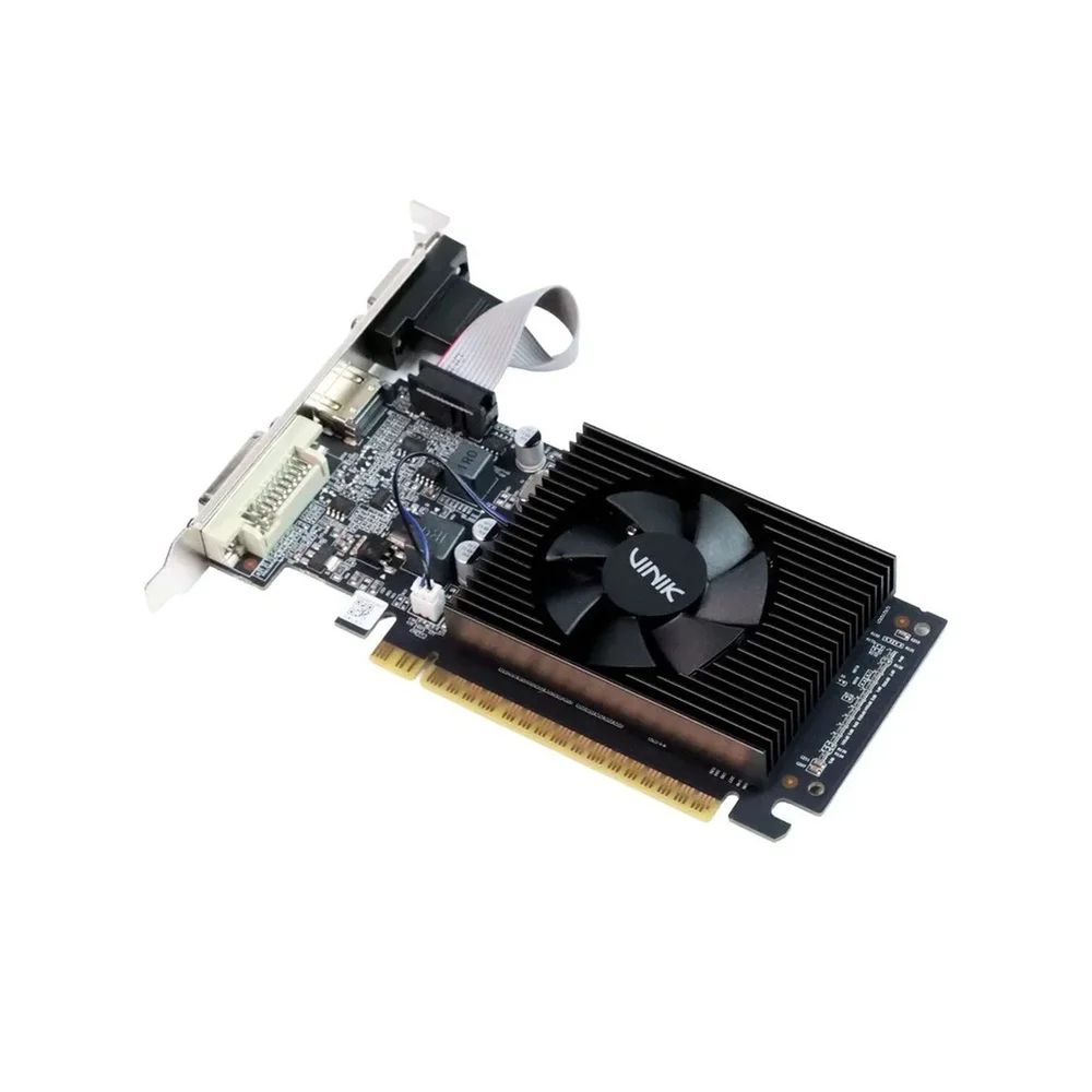 Imagem 3 de 5 do produto Placa De Video 1gb Geforce G210 Ddr3 64bit Vga/hdmi/dvi Gpuvk2101gblp0k3 Vinik