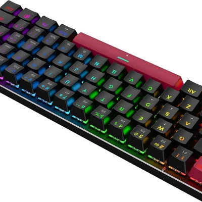 Teclado Gamer 8k Magnético Machenike K500 M61 RGB  Preto