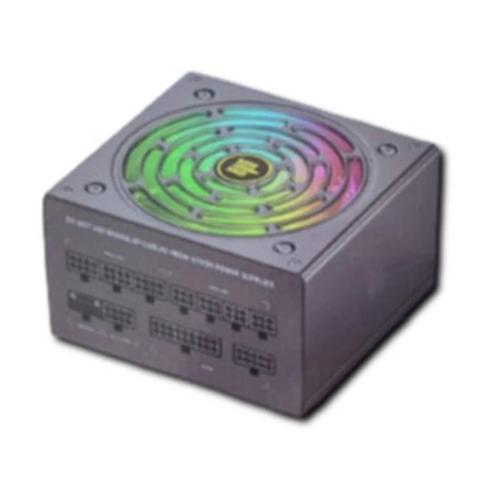 Fonte De Alimentação Gamer 650w RGB Pfc Ativo 80 Plus Gold Revenger