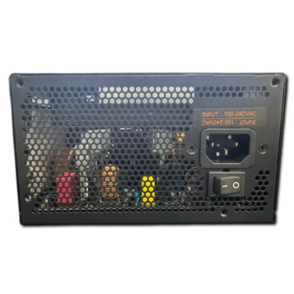 Imagem 3 de 5 do produto Fonte De Alimentação Gamer 650w RGB Pfc Ativo 80 Plus Gold Revenger