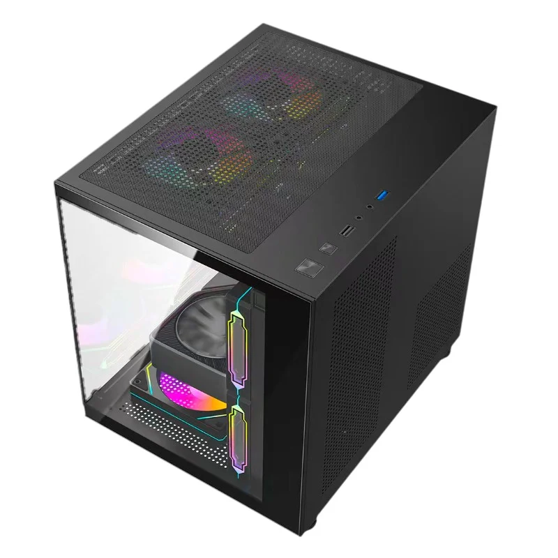 Computador Cpu Gamer Ryzen 5 3400g 16gb Ram Ssd 1tb Rx 6500xt Gabinete Aquario Preto - view 4