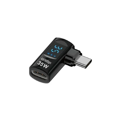 Adaptador Type-c Macho Compatível Com Lightning Ios Iphone Fêmea Hrebos Ad-270 Helioslink 35w Carga Rápida