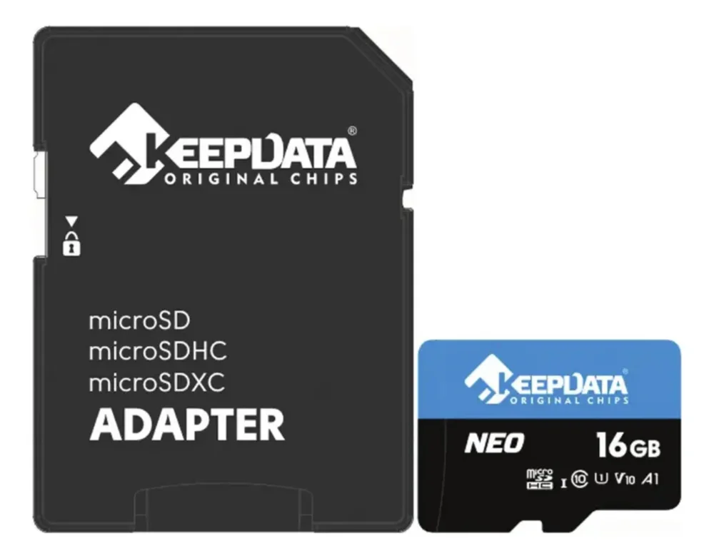 Cartão Memória Keepdata Micro Sd Hc 16gb 95mb/s Uhs-i V10