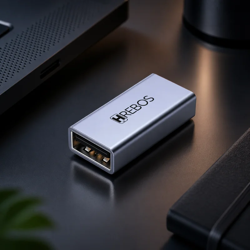 Imagem 3 de 5 do produto Extensor Usb-a Fêmea X Fêmea Atenalink Ad-272 Hrebos Premium Alta Durabilidade