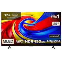 Smart TV TCL 85 Polegadas QLED 4K P7L WiFi Bluetooth Google TV HDR10+ 120 Hz VRR AIPQ 85P7L