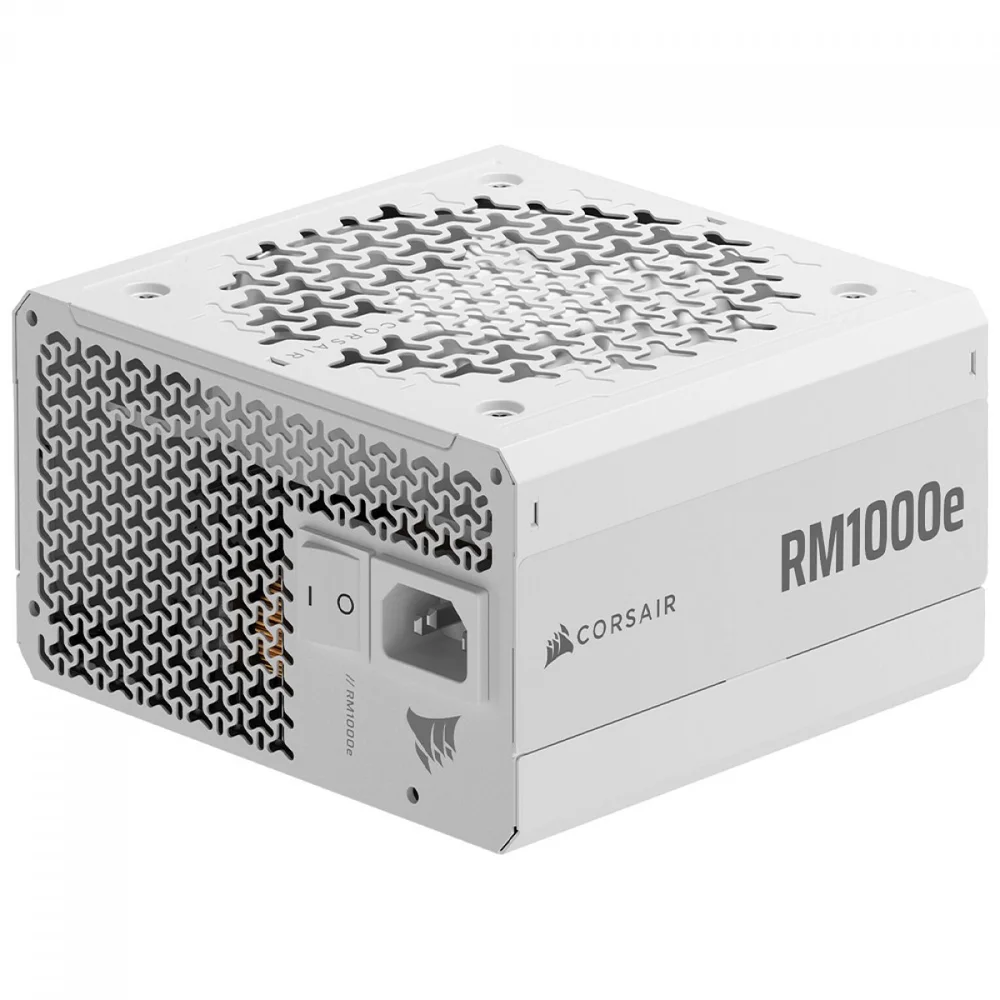 Imagem 2 de 3 do produto Fonte Corsair Rme Series Rm1000e 2025, 1000w, Full Modular, Cybenetics Gold, Atx, Branco - Cp-9020294-br