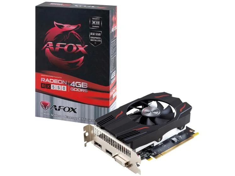 Placa De Video R7 350 2gb Ddr5 1080p 128bits Afox 4