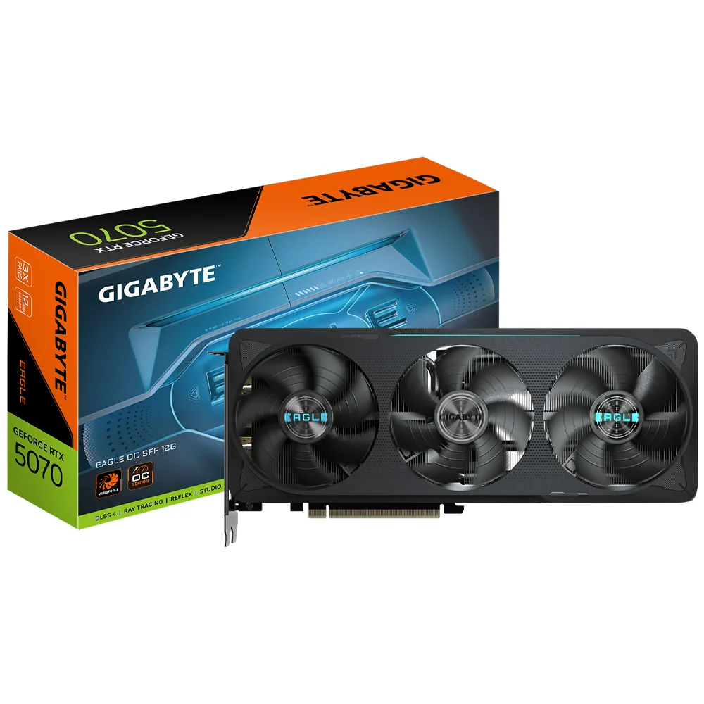 Placa De Vídeo Gigabyte Eagle Oc Sff 12gb Geforce RTX5070 Gddr7 - Gv-n5070eagle Oc-12gd 6