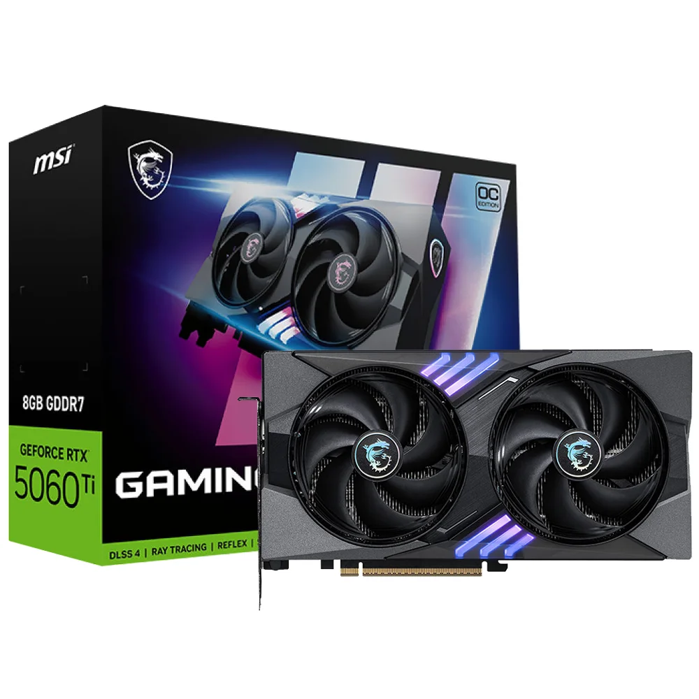 Placa De Vídeo Msi Gaming Oc 8GB Geforce RTX5060ti Gddr7 - 912-v536-026 6