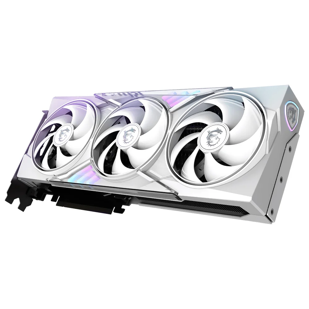 Placa De Vídeo Msi Gaming Trio White Oc 8GB Geforce RTX5060 Gddr7 - 912-v537-022
