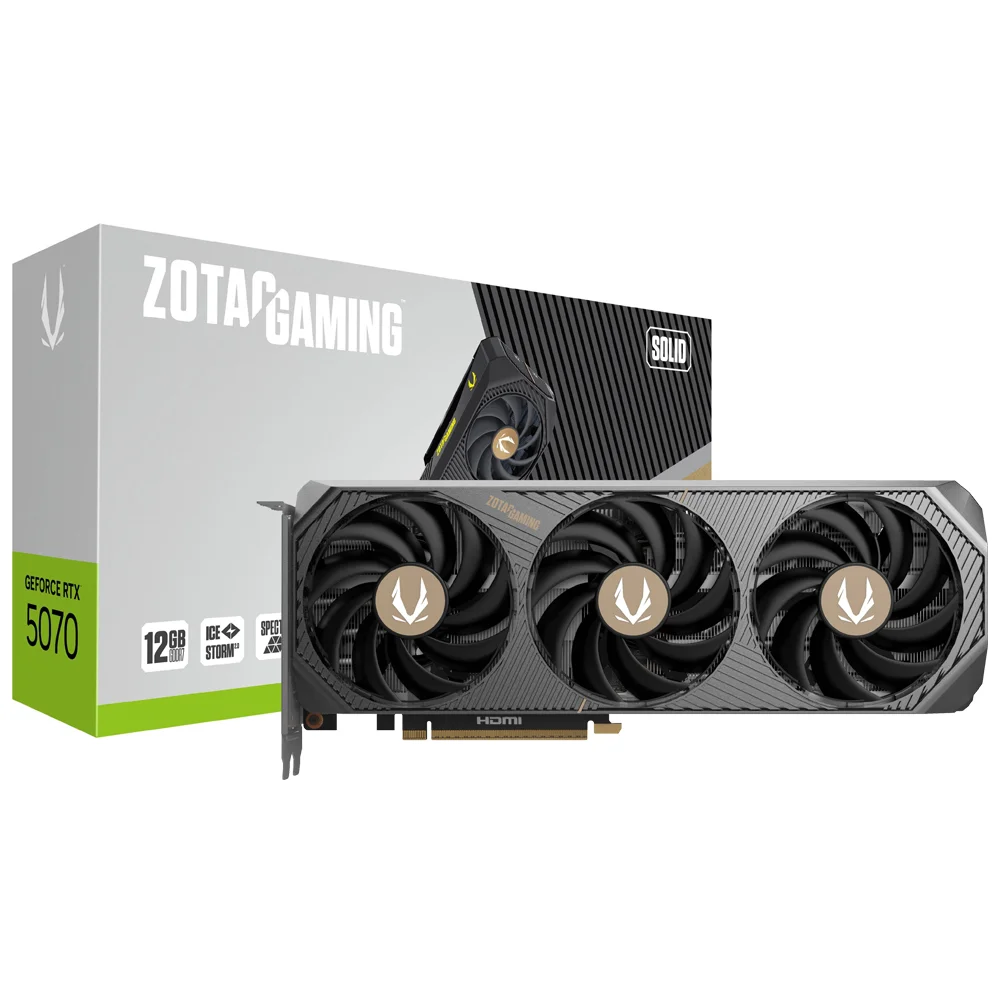 2*7様 ZOTAC RTX5070 ZOTAC GAMING GeForce RTX 5070 Twin Edge 12GB GDDR7 | Amazon.com.br