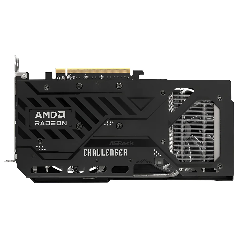 Placa De Vídeo Asrock Challenger Oc 8GB Radeon Rx9060 Xt Gddr6 - 90-ga5tzz-00uanz 5
