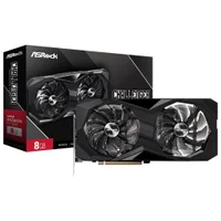 Placa De Vídeo Asrock Challenger Oc 8GB Radeon Rx7600 Gddr6 - 90-ga41zz-00uanf