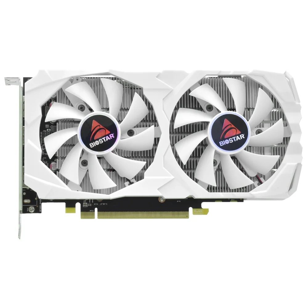 Placa De Vídeo Biostar Gaming White 8GB Radeon Rx580 GDDR5 - Va5825rq82-tbaf1-bs2 6
