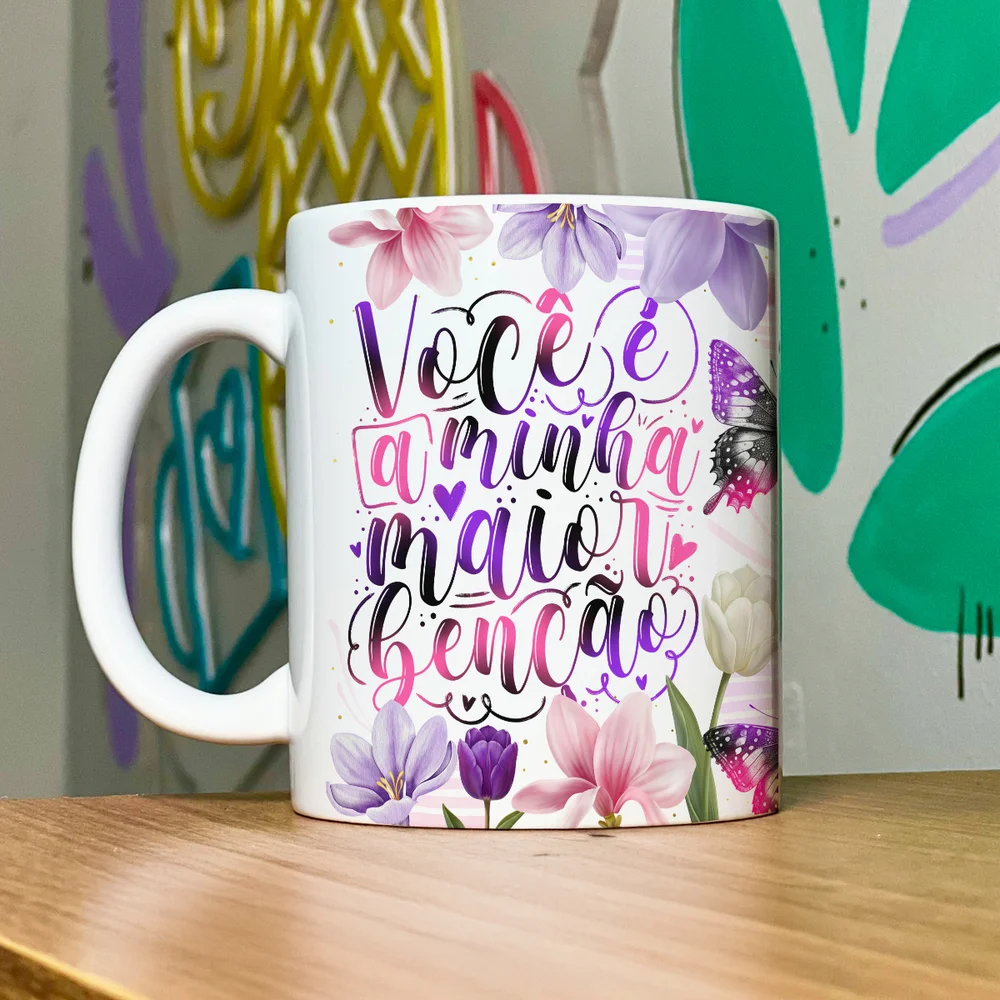 Imagem 2 de 5 do produto Caneca Dia Das Mães - Você É A Minha Maior Benção