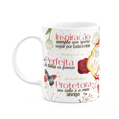 Caneca Dia Das Mães - É Sobre Você, Mãe! - 325ml - M1