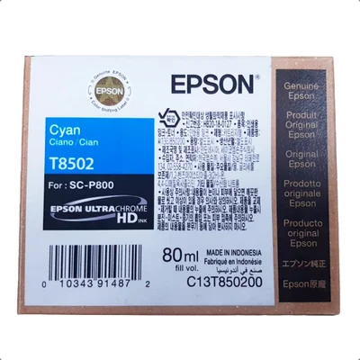 Cartucho De Tinta Cyano Para P800