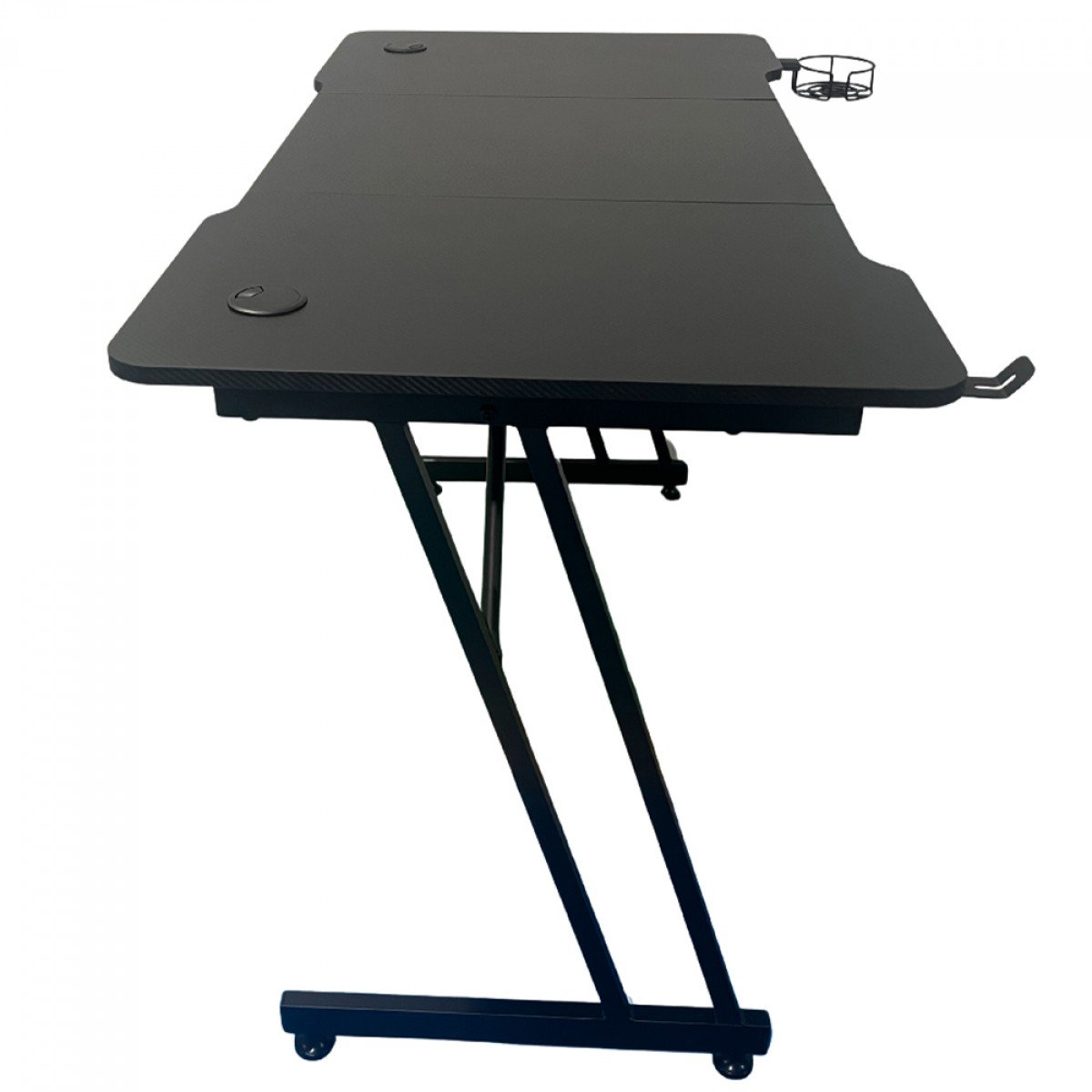 Mesa Gamer Slim Preta Escrivaninha Resistente Hayom Mg1000