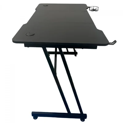 Mesa Gamer Slim Preta Escrivaninha Resistente Hayom Mg1000