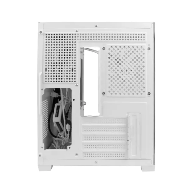 Imagem 3 de 5 do produto Gabinete Gamer RGB com 3 Fans | Lateral em Vidro | Suporte M-ATX/Mini-ITX | Até 330mm GPU
