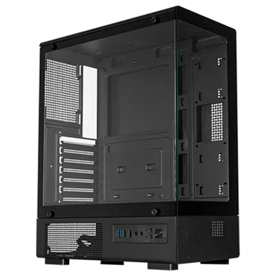 Gabinete Gamer K-mex Aquario Cg-c200 Medusa Micro Atx Preto Sem Fan