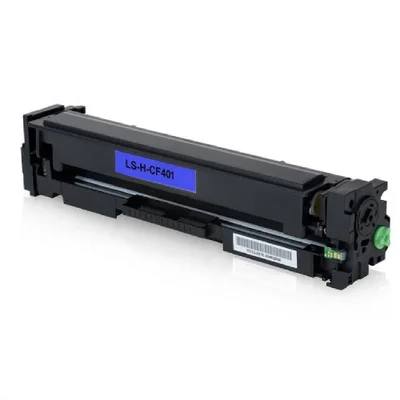 Toner Cf401a Ciano 201a Compatível M252 M252dw M277 M277dw Cor Viva E Alta Definição