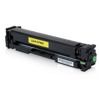 Toner Cf402a Amarelo 201a Compatível M252 M252dw M277 M277dw Cor Brilhante E Ótimo Rendimento