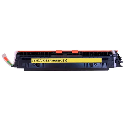 Toner Cf352a Amarelo 130a Compatível M176n M177fw, Boa Definição E Cores Firmes