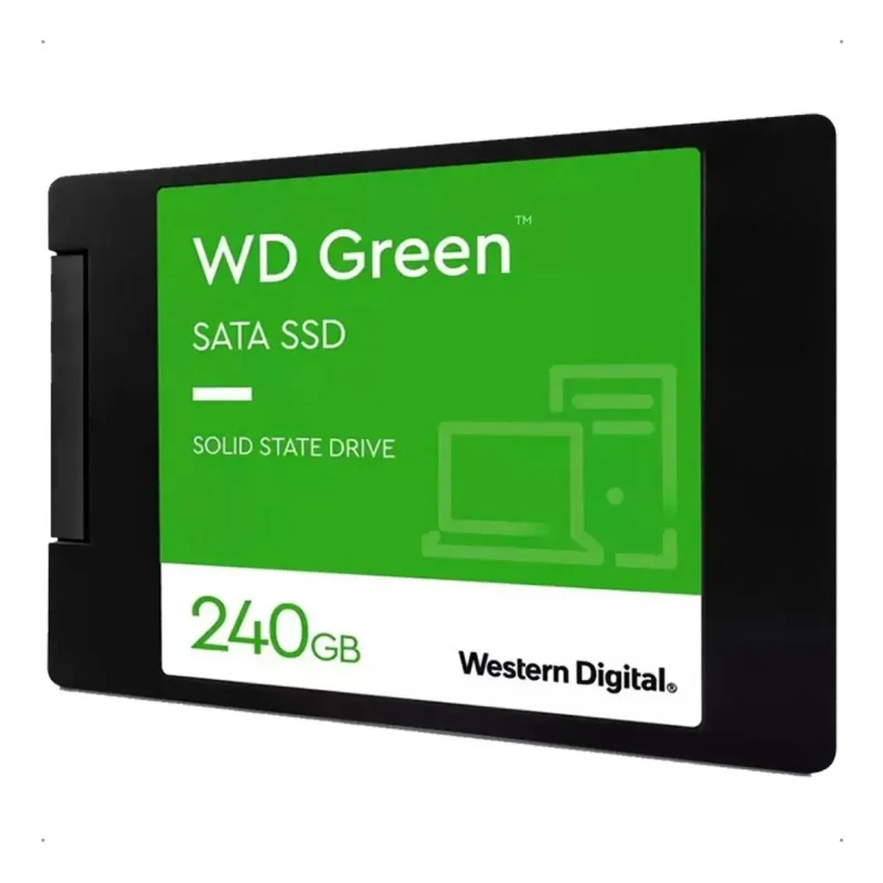 Imagem 3 de 3 do produto SSD Wd Green 240GB 2,5 7mm Sata 3 - Wds240g3g0a