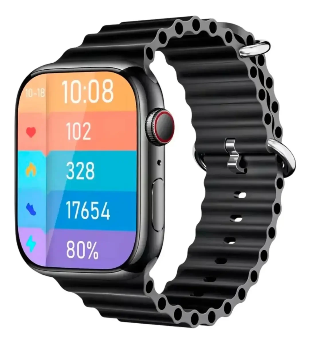 Smartwatch 49mm Com 10 Pulseiras Pro K99 Com Fone Bluetooth