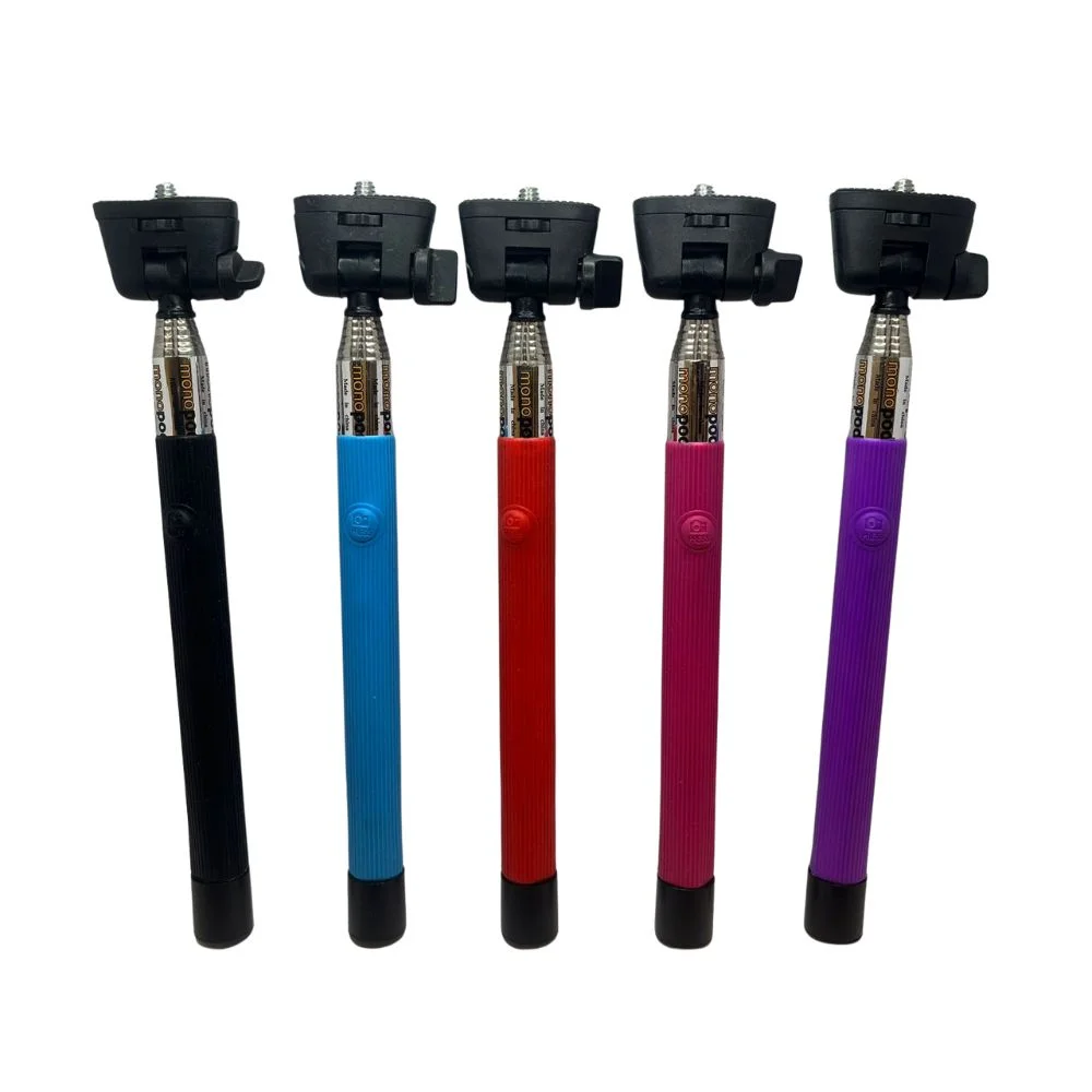 Imagem 5 de 5 do produto Suporte Para Selfie Monopod Bluetooth Universal Lilas