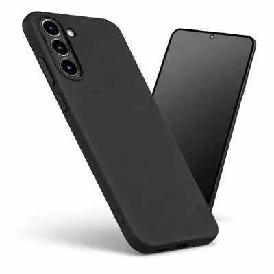 Capa Capinha Case Silicone Aveludada Para Samsung Galaxy A56 5g Preto