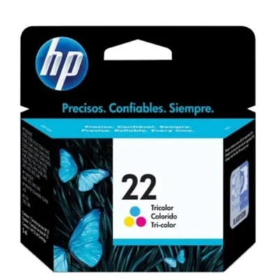 Tinta Cartucho Hp 22 C9352a Tricolor 5ml