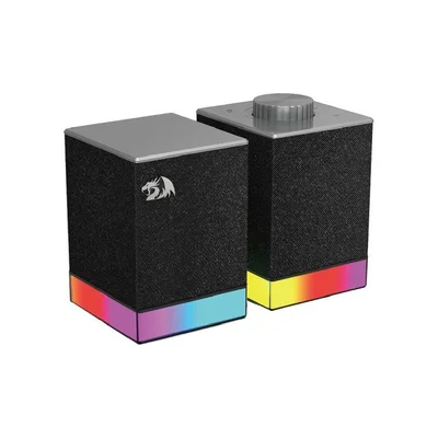 Caixa De Som Gamer Redragon Glyph 2.0 RGB Usb Bluetooh Preto Gs517