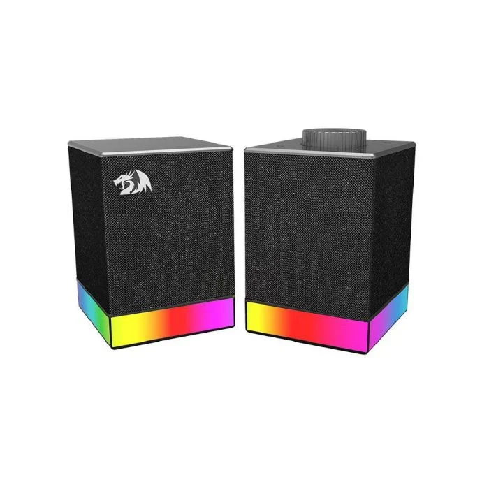 Imagem 2 de 5 do produto Caixa De Som Gamer Redragon Glyph 2.0 RGB Usb Bluetooh Preto Gs517
